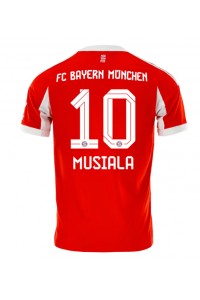 Fotbalové Dres Bayern Munich Jamal Musiala #10 Domácí Oblečení 2025-26 Krátký Rukáv